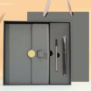 Custom A5 <b>Notebook</b> Business Gift Box With Pen Card Holder Journal Box Office Custom <b>Notebook</b> Gift <b>Set</b> 2026 New Product Ideas - Product Image 1