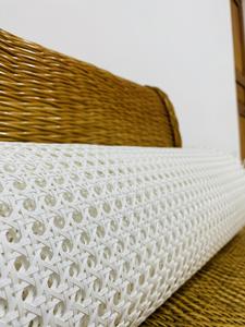 Offre Spéciale réutilisable blanc Durable synthétique canne rotin tissage matériel réglable maille rouleau meubles tissage étanche - Product Image 5