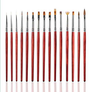 Cepillos de limpieza para uñas, conjunto de pinceles para uñas con logotipo artístico, venta al por mayor - Product Image 1