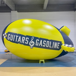 <span class=keywords><strong>Zeppelin</strong></span> Gonfiabile Gigante da 5m con Logo Personalizzato per Pubblicità Aerea/Decorazione Eventi/Promozione - Product Image 2