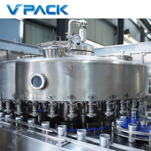 Có thể làm đầy và niêm phong máy cho bia nước giải khát có ga đồ uống nước soda ghép mí lon và máy đóng gói/Loại riêng biệt Canner - Product Image 2