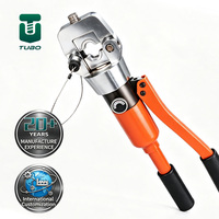 Herramienta de crimpado eléctrica manual TUBO CPO-300, crimpadora de terminales de 12T con 11 matrices