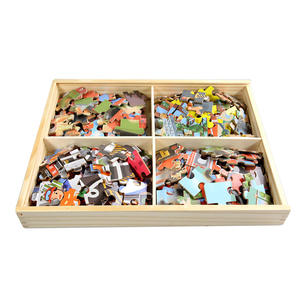 Nuovo Design <span class=keywords><strong>Puzzle</strong></span> in Legno <span class=keywords><strong>4</strong></span> 1/6 Giocattoli Educativi 66 <span class=keywords><strong>Pezzi</strong></span> <span class=keywords><strong>Puzzle</strong></span> di Dinosauri e Mezzi di Trasporto per Bambini - Product Image 6