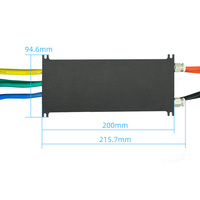 Contrôleur ESC VESC Flipsky 75350 84V 350A étanche avec boîtier de refroidissement à eau en aluminium pour E-Foil, robot de combat, planche de surf