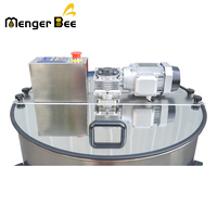 Menger Bee 6-Rahmen 304 Edelstahl Elektrischer Honigschleuder Manueller Honigspinner Zentrifugal-Honigverarbeitungsmaschine
