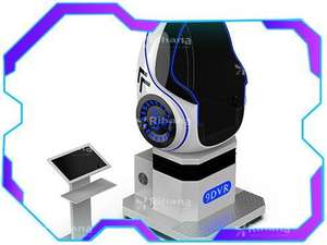 Équipement d'amusement intérieur Simulation de réalité virtuelle Joueur unique VR 9d Jeu de chaise d'oeufs à vendre - Product Image 5