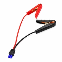 Câbles de démarrage d'urgence 12V pour voiture avec protection contre la charge inversée et pinces crocodiles pour batteries