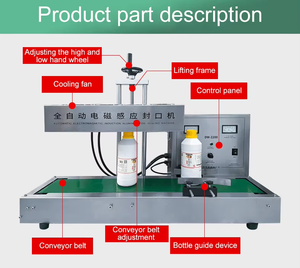 Nouvelle scelleuse à induction automatique DW-2200 2025 pour machine de scellement continu à chaud EM de 15 à 85 mm - Product Image 3