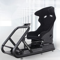 Siège de simulation de course automobile professionnel en gros, siège de simulation de course automobile, support de siège de simulation de course automobile