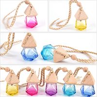 AtfArt 8 pièces diffuseurs d'huiles essentielles rechargeables 6ml parfum citron pour voiture, maison, chambre, accessoires suspendus, purificateurs d'air, décoration