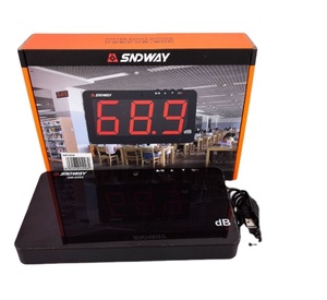 Sonometre numérique suspendu SNDWAY SW-525b, 30 à 130 dB, grand écran LCD, mesure du bruit pour restaurant - Product Image 2