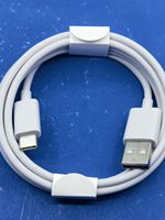 Cable de Datos USB 2.0 Tipo-C/USB-A ATF de 1.8m, Conductor de Cobre Desnudo, Material TPE Suave Blanco, Carga Rápida de 3A para Teléfonos Móviles