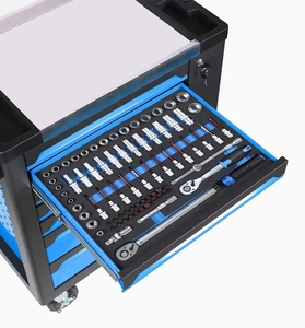Ensembles d'outils à main pour la réparation automobile, pour <span class=keywords><strong>garage</strong></span> et atelier, kit d'outils à main professionnels, 310 pièces, en carton métallique, prêt à être expédié - Product Image 3