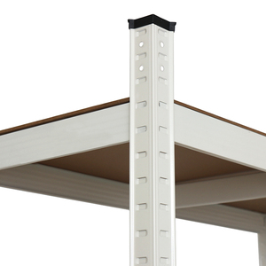 5 Tier Adjustable Boltless <b>Racks</b> Heavy Duty Steel Storage Shelving Industrial Metal Garage <b>Shelf</b> - Product Image 3