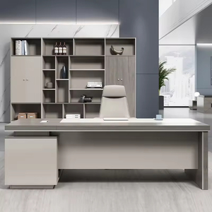 Executive Corner Desk L Shaped Wooden CEO Luxury Office Furniture Executive Office Desk <strong>Mesa</strong> Para Escritrio Office <strong>Table</strong> - Product Image 4