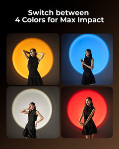 Pour SmallRig Portable 10W RF 10C LED lumière vidéo 4 couleurs Mini projecteur 96 TLCI 98 CRI pour les mariages et la vidéo en direct - Product Image 3