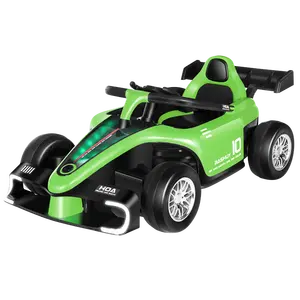 Grosir mobil listrik anak-anak dapat duduk di mainan bayi dengan pengendali jarak jauh empat roda mainan baterai sepeda motor mobil