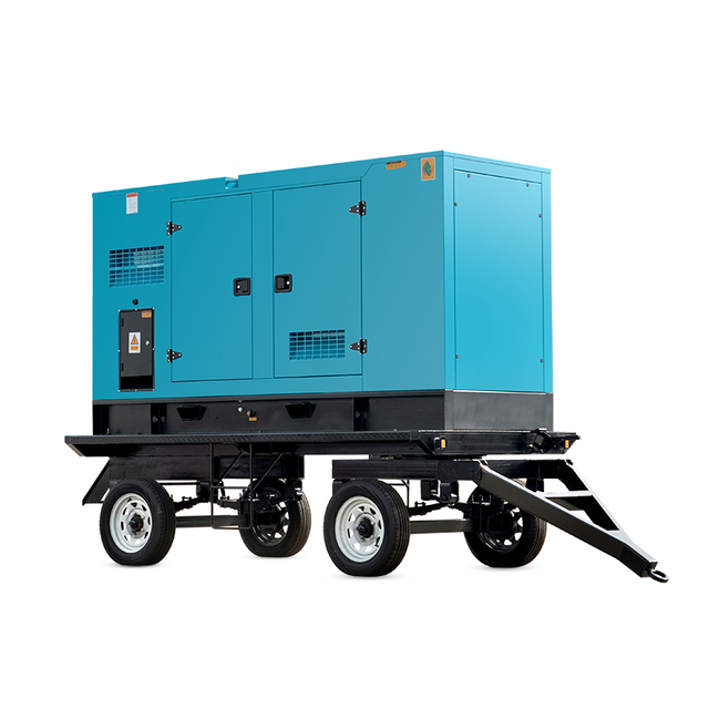 100kw Trailer Mobile diesel Electric Generator 125kva Generator Set with Cummins Portable Generator for Best Quality