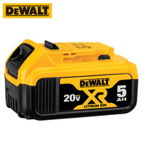 Batterie au lithium DEWALT 20V XR 5.0Ah, batterie industrielle longue durée, adaptée aux outils électriques sans fil, alimentation de secours