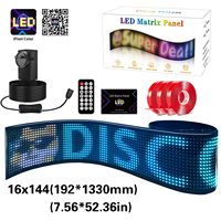 Dropshipping, Letrero LED con Logotipo y Nombre, Control por Aplicación, Diseño Gratuito, Paneles LED Flexibles, Pantalla LED Publicitaria para Tiendas