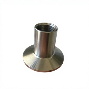 อะแดปเตอร์เกลียวแบบ Tri Clamp สำหรับสายน้ำสแตนเลส ชนิด NPT/BSP ข้อต่อท่อแบบ Sanitary Connector ผลิตตามสั่ง OEM โดยบริษัท VARTIS ENGINEERING PVT. บริษัทจำกัด - Product Image 3