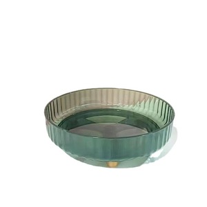 <b>Rotating</b> Kitchen <b>Spice</b> <b>Rack</b> Transparent Green 1 Tier Multi Functional Storage Organizer For Seasonings And Condiments - Product Image 5