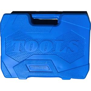 108 buah kunci pas soket roda searah kotak alat perbaikan mobil Universal kombinasi multi-fungsi Set kotak alat - Product Image 4