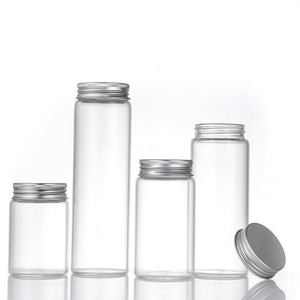 Lọ Thủy Tinh Nhỏ Borosilicate 100Ml Nhỏ 50Ml Có Nắp Nút Chai Và Nắp Nhôm - Product Image 2