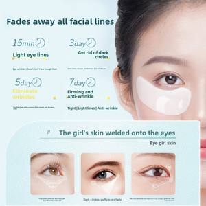 Patchs pour les <span class=keywords><strong>yeux</strong></span> hydratants et raffermissants <span class=keywords><strong>anti</strong></span>-rides à marque privée, dissolvables, éliminent les cernes, masque pour les <span class=keywords><strong>yeux</strong></span> en collagène cristallin, <span class=keywords><strong>patch</strong></span> en gel - Product Image 4