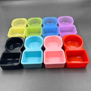 Silicone thân thiện với môi hiện đại Nước Sốt món ăn heatable Apple nước sốt container di leakproof nắp lò vi ba ngăn duy nhất - Product Image 3