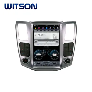 WITSON Tesla วิทยุติดรถยนต์ Android 9.0,สำหรับ LEXUS RX300/330/350/400H 2004-2008สีเงิน4G RAM 32 GB ROM รถมัลติมีเดีย