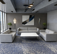 Tapis Axminster en nylon tressé, antidérapant et antistatique, fabriqué sur mesure pour les solutions de revêtements de sol commerciaux et hôteliers