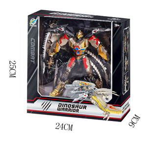 Robot de transformación de dinosaurio Tyrannosaurus <span class=keywords><strong>Pterosaur</strong></span> se transforma en Mecha Warrior - Product Image 3