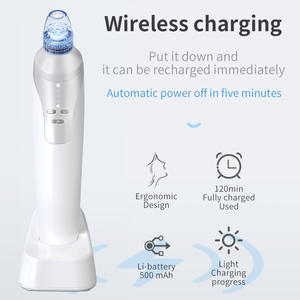 Penghilang vakum komedo, penghilang penyedot debu wajah Set perawatan kulit eksfoliator dengan daya isap dan pengisian USB-C - Product Image 4