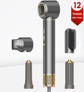 Secador de Pelo 5 en 1 de 1600W de Alta Velocidad, Inalámbrico, con Motor DC, Iones Negativos, Temperatura Constante, Portátil, Rotatorio, para el Hogar - Product Image 5