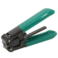 3 packs Kit d'outils pour fibre optique Ciseaux Kevlar Pince à dénuder à double trou et CFS-3 à dénuder les fibres optiques