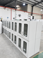 Armoire de rangement murale industrielle en acier SCEELAB pour laboratoire, usage commercial, pour les secteurs de la santé, des hôpitaux, des écoles, la recherche et les tests