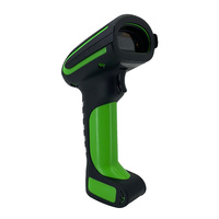 Escáner de Códigos QR 2D y Láser 1D Industrial Resistente IP68, Lector de Códigos de Barras Inalámbrico Bluetooth Portátil con Base de Carga