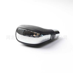 Pommeau de levier de vitesse pour Renault Megane III Fluence, en cuir, design ergonomique, numéro de pièce FX 1051 - Product Image 2