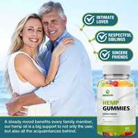 Gummies au chanvre OEM/ODM très demandées, haute puissance, naturelles, force accrue avancée
