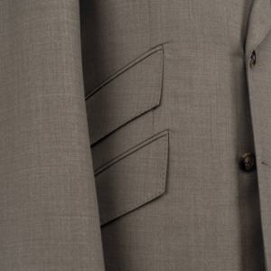 <span class=keywords><strong>Traje</strong></span> informal a medida para hombre, ropa de lana de alta calidad, color marrón, doble botonadura, venta directa de fábrica, <span class=keywords><strong>2022</strong></span> - Product Image 4