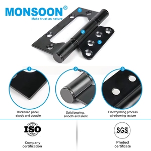 Nhiệm Vụ Nặng Nề Mông Bản Lề Đặc Biệt Loại Bướm Cửa Bản Lề Nhà Văn Phòng Bóng Mang Flush Đu Cửa Nhôm Bản Lề - Product Image 2