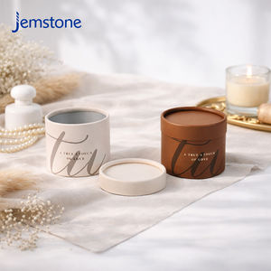 Emballage personnalisé en tube de carton kraft recyclable pour crème pour le visage, emballage en tube de papier rigide pour sel de bain - Product Image 5