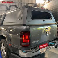 Capot de camionnette en alliage d'aluminium robuste avec porte-bagages pour GWM King Kong Cannon