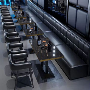 Ensembles de mobilier de restaurant moderne en gros : banquettes de café, de restauration rapide, canapés, tables et chaises de salle à manger, et banquettes de restaurant - Product Image 2