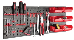 Wall Mounted <strong>Storage</strong> Bins Backboards Tool <strong>Box</strong> for Garage <strong>Shelving</strong> DIY Shed <strong>Storage</strong> <strong>Box</strong> - Product Image 3
