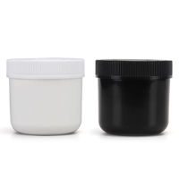Pots en plastique HDPE 100ml et 200ml résistants aux enfants Récipient de vitamines et d'huile de poisson de qualité alimentaire avec utilisation de pilules et de liquides