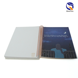 สมุดแพลนเนอร์รายวันแบบสันเกลียวโลหะเคลือบทอง ดีไซน์ส่วนตัว พิมพ์ลายตามสั่ง สำหรับสาวๆ - Product Image 6