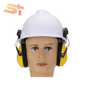 Auriculares de construcción SIKE, auriculares ABS insonorizados estilo casco de seguridad para protección contra el ruido en la industria - Product Image 2