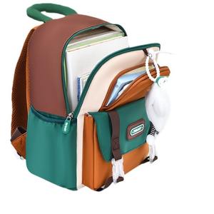 Nueva Mochila Escolar de Poliéster Impermeable Ligera con Dibujos Animados para Niños y Niñas de Jardín de Infancia, Clase Pequeña y Mediana - Product Image 4